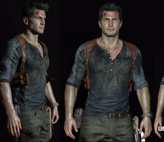 Así luce el muñeco de Nathan Drake de NECA