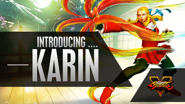 Karin se hace presente en 'Street Fighter V'