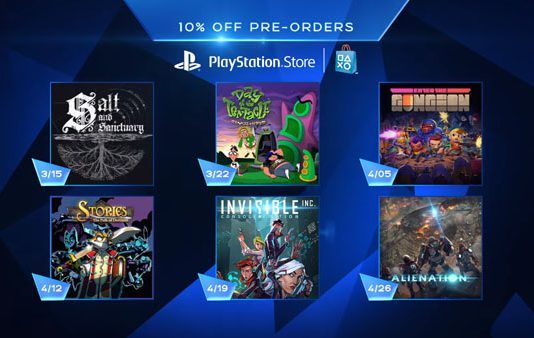Estos son los juegos indie que llegarán a la PlayStation Store esta primavera