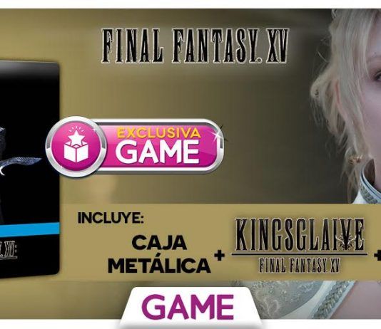 KINGSGLAIVE: FINAL FANTASY XV en blu-ray solo estará disponible en GAME