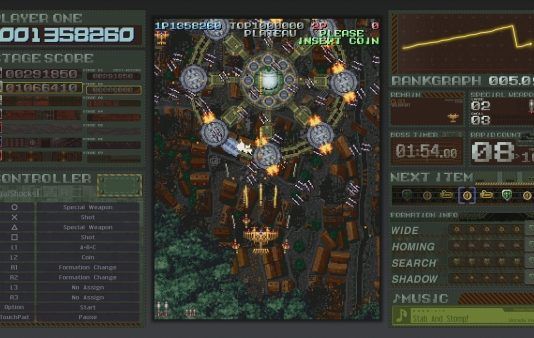 Cuatro minutos de gameplay de 'Battle Garegga Rev.2016' para PS4