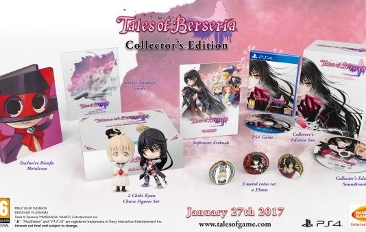 La edición para coleccionistas de 'Tales of Berseria' también llegará a Europa