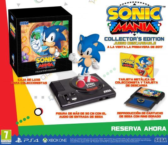 Se confirma la Edición Coleccionista de 'Sonic Mania' para Europa