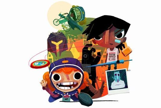 Double Fine publicará 'Knights and Bikes' para PlayStation 4