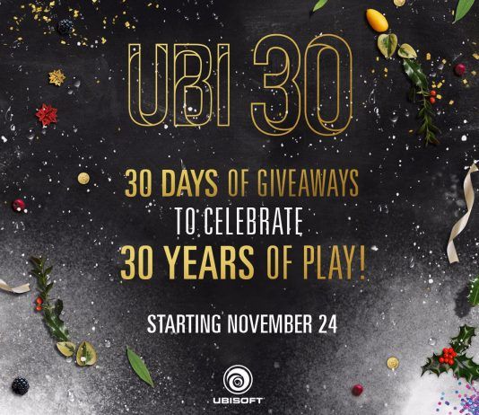 Ubisoft ofrecerá treinta regalos por su trigésimo aniversario