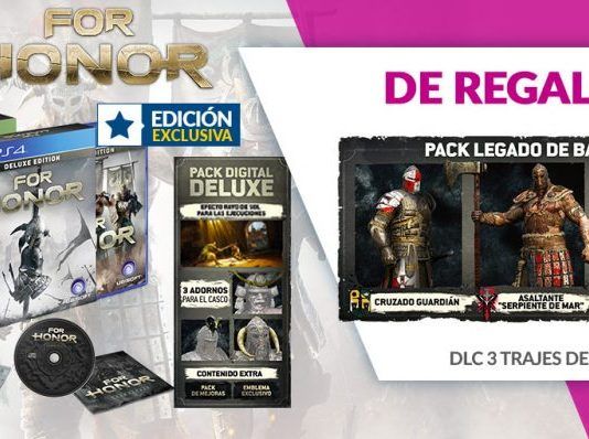 Reserva la Edición Deluxe de 'For Honor' en GAME y obtén increíbles regalos exclusivos