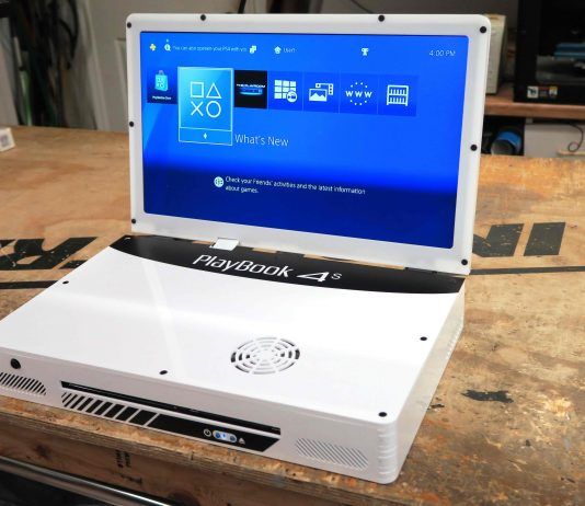 Un modder crea PS4 Slim y PS4 Pro en versión portátil