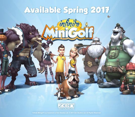 Crea y comparte tus pistas con 'Infinite Minigolf'