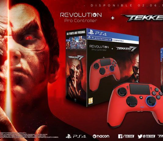 'Tekken 7' saldrá a la venta con un mando Pro de Nacon para PS4