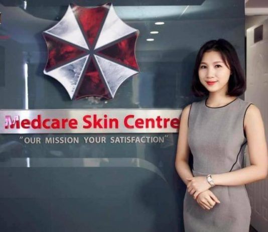 Está pasando: una clínica utiliza el logotipo de Umbrella en Vietnam