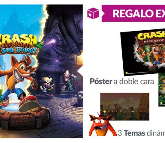 Hazte con ‘Crash Bandicoot N. Sane Trilogy’ en GAME y obtén regalos exclusivos