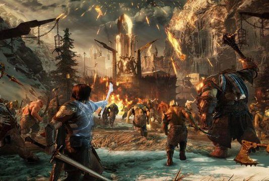 Extenso gameplay de 'Middle Earth: Shadow of War'