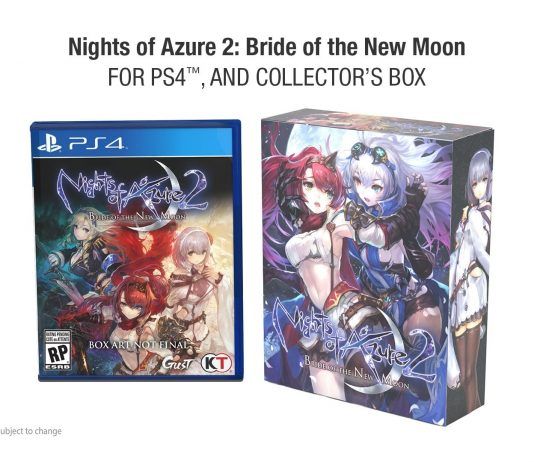 'Nights of Azure 2: Bride of the New Moon' contará con Edición Limitada en Europa