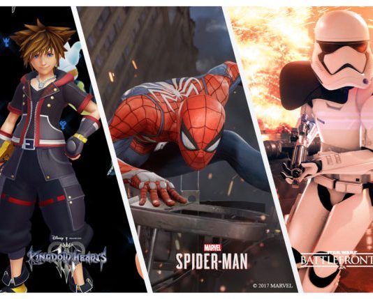 Tendremos nuevo vídeos gameplay de 'Spider-Man', 'Kingdom Hearts III' y Star Wars: Battlefront II' en la Disney D23