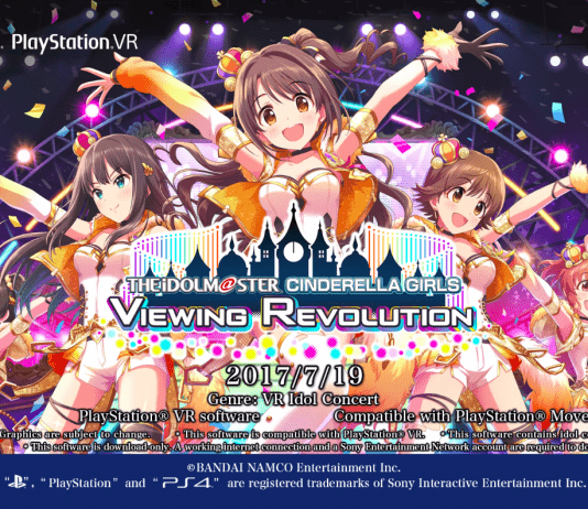 Tráiler de lanzamiento de 'The Idolmaster: Cinderella Girls Viewing Revolution' para PS VR