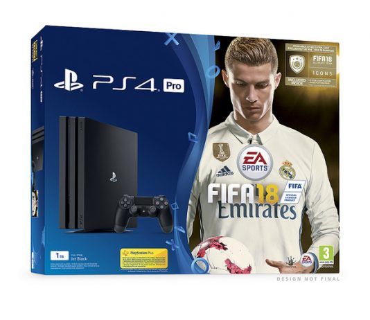 PS4 y 'FIFA 18' se alían y se venderán en los bundles "Ronaldo Edition"