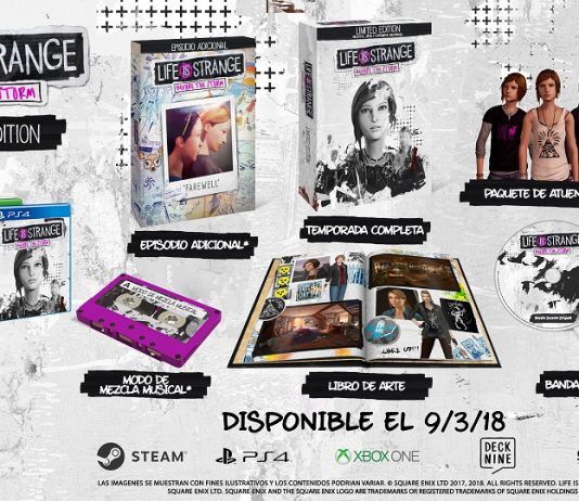 'Life is Strange: Before the Storm' llegará en físico en marzo acompañado de "Adiós"