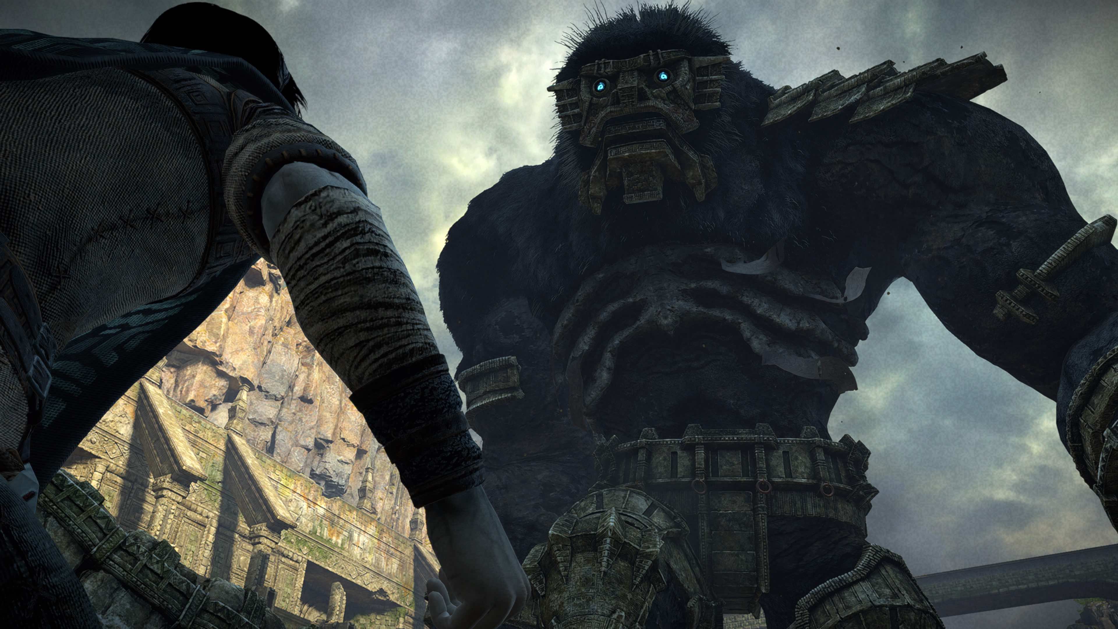 Imagen "in game" de Shadow of the Colossus remake para PS4