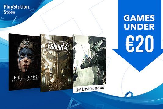 Comienza hoy la promoción "Juegos por menos de 20€" en PlayStation Store