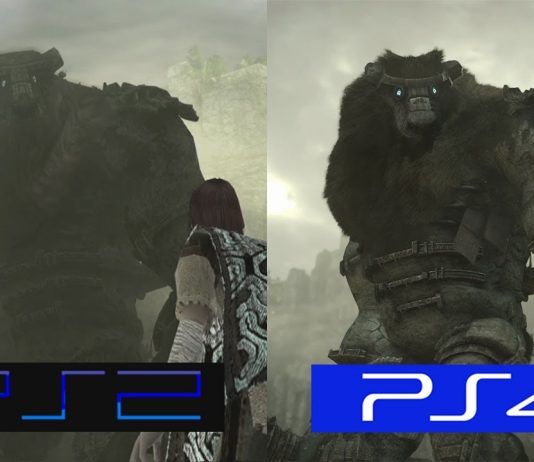 Comparativa gráfica de 'Shadow of the Colossus' PS2 vs PS4 Pro