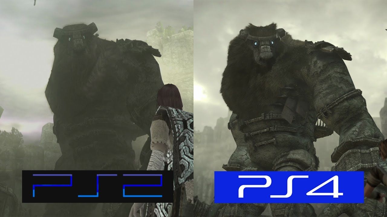 Comparativa gráfica de 'Shadow of the Colossus' PS2 vs PS4 Pro - AllGamersIn