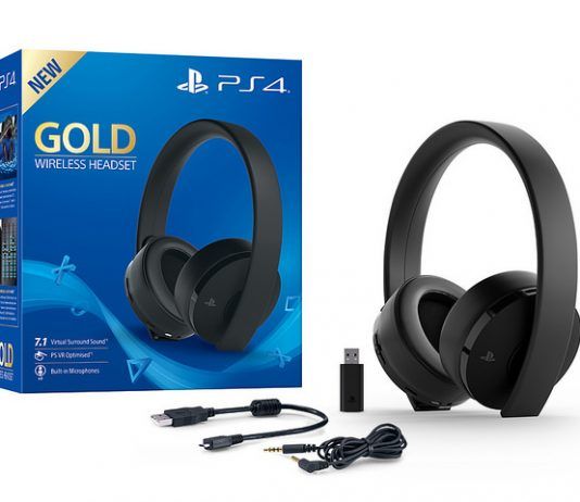 Presentado el Gold Wireless Headset oficiales de PlayStation