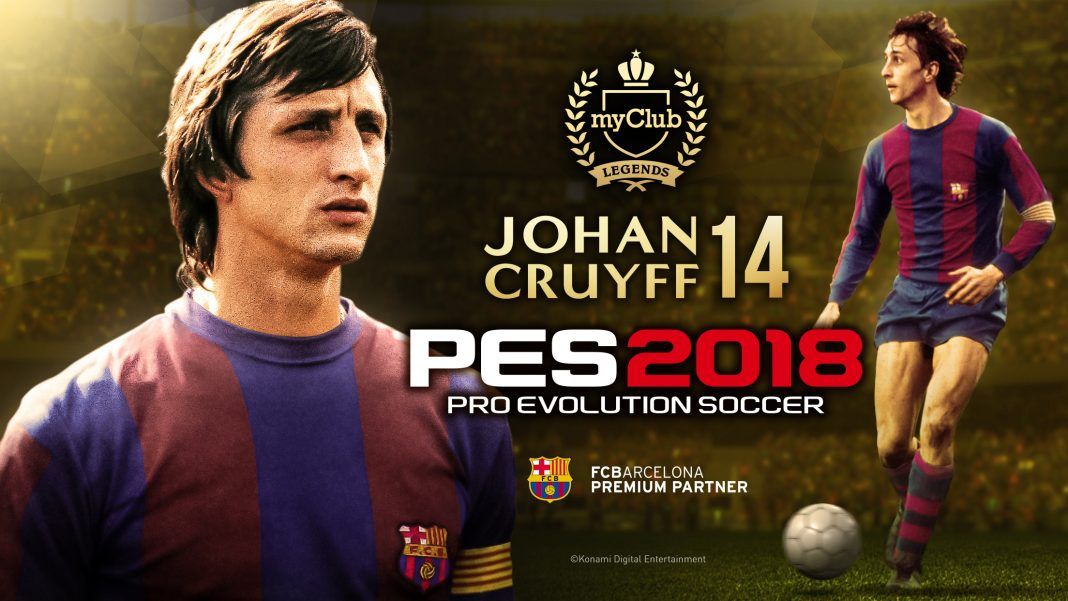 PES 2018 Johan Cruyff