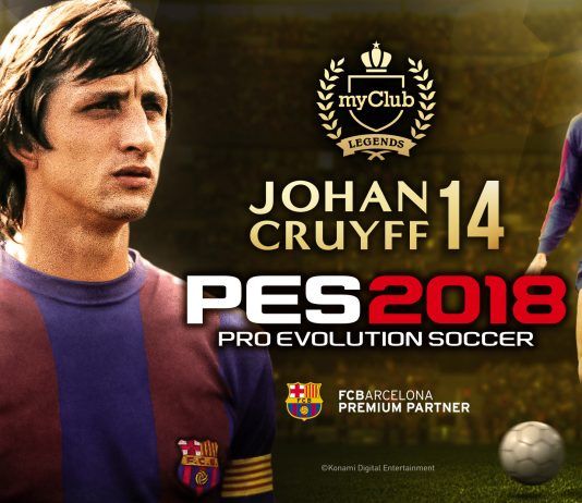 Johan Cruyff llegará como Leyenda a Pro Evolution Soccer 2018 PES 2018 Johan Cruyff