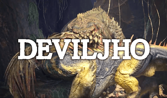 Temed al Deviljho, el mortífero nuevo monstruo de Monster Hunter World