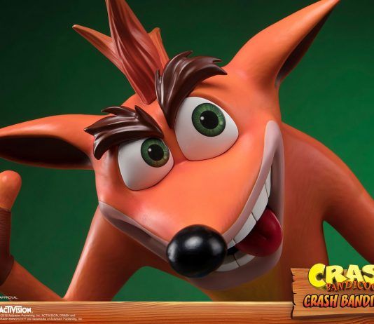 First 4 Figures presenta su nueva figura de Crash Bandicoot