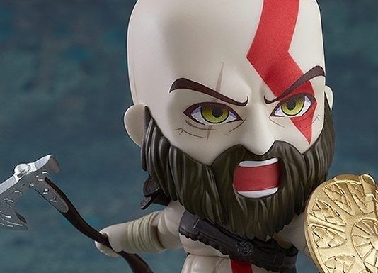Así de adorable es Kratos en su versión Nendoroid
