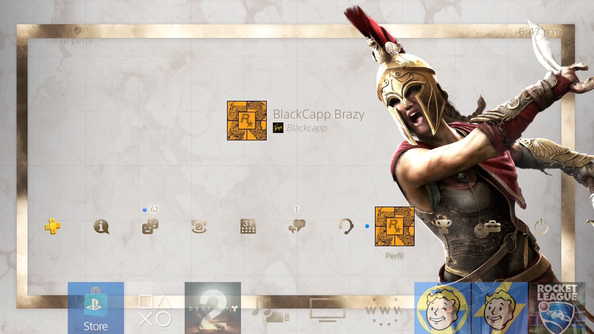 menos Automático emulsión Decora tu PS4 con este tema gratuito de Assassin's Creed Odyssey