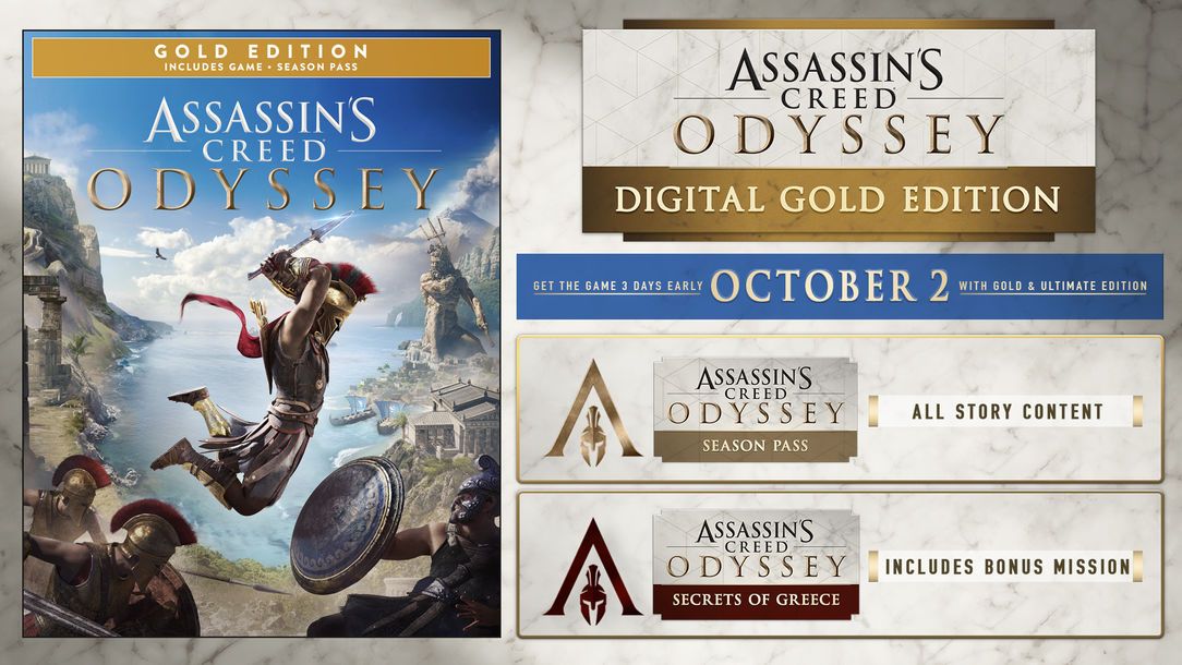 Detalladas Las Ediciones Especiales De Assassin S Creed Odyssey