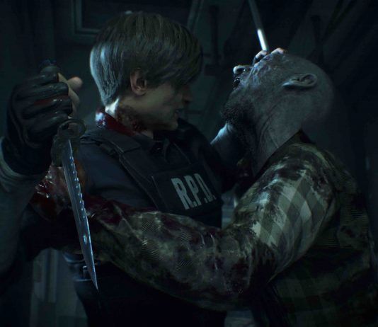 Leon intenta sobrevivir en el nuevo gameplay de Resident Evil 2