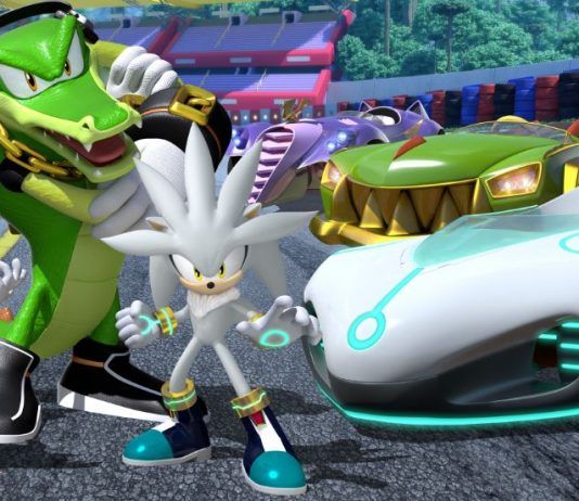 Team Sonic Racing revela su Equipo Vector y la etapa Ice Mountain