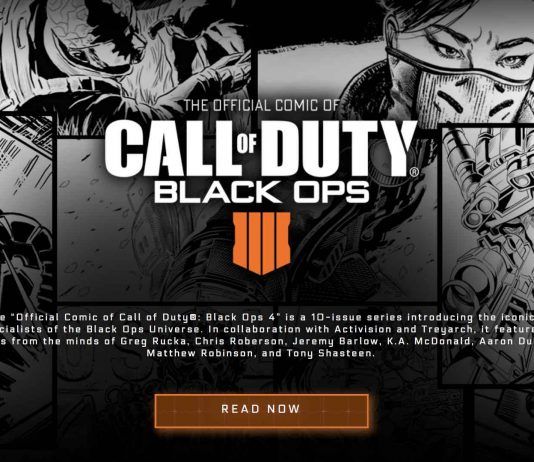Anunciado el cómic oficial de Call of Duty: Black Ops 4