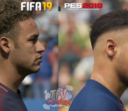 Los gráficos de PES 19 y FIFA 19 cara a cara FIFAPES1