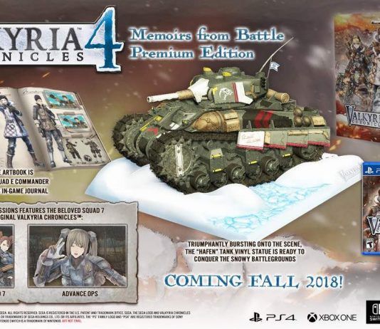 Nuevo unboxing de la Memoirs from Battle Edition de Valkyria Chronicles 4