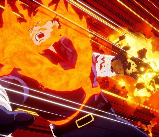 Endeavor y el Modo Arcade de My Hero One's Justice se muestran en capturas