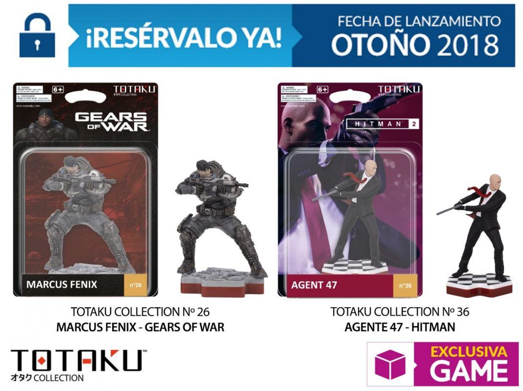 TOTAKU COLLECTION Exclusiva GAME - Marcus Fénix y Agente 47