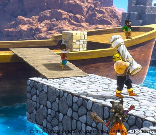 Los NPCs nos ayudarán en la construcción en Dragon Quest Builders 2
