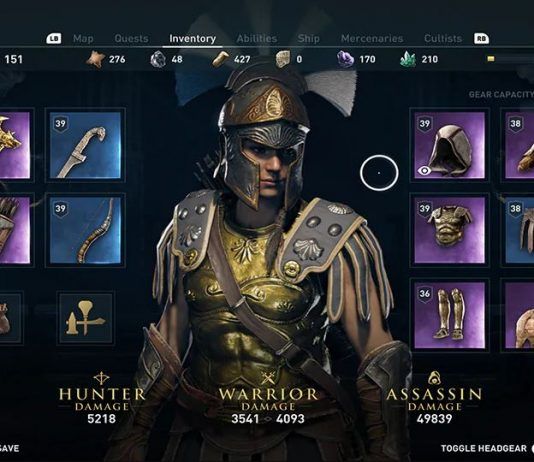 Así es el nuevo sistema de personalización de Assassin's Creed Odyssey