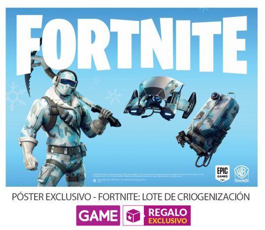 Descubre la Edición GAME de Fortnite: Lote de Criogenización