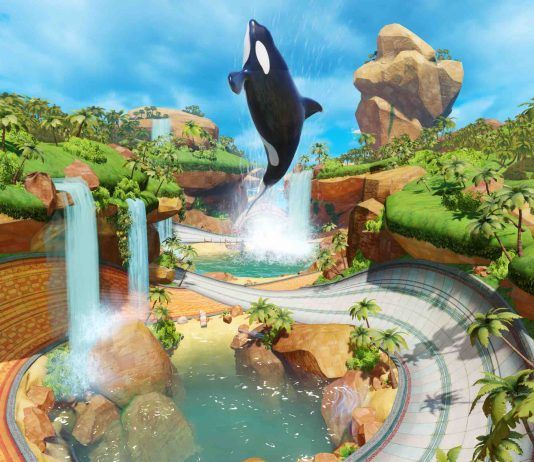 Así luce (y suena) el mapa Whale Lagoon de Team Sonic Racing