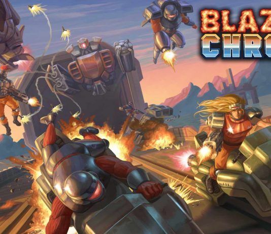 No sueltes el gatillo, ya está disponible Blazing Chrome para PS4, Switch, Xbox One y PC