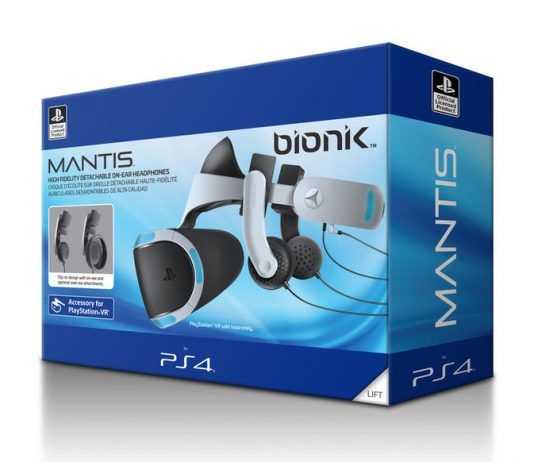 Sube de nivel con los auriculares Mantis de Bionik para PSVR