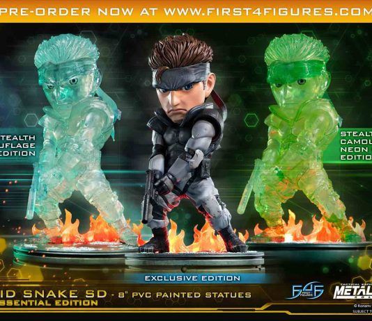 Lo último de First 4 Figures, Metal Gear Solid SD, ya se puede reservar