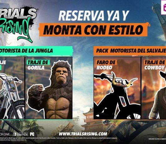 GAME presenta su DLC exclusivo de Trials Rising Gold Edition
