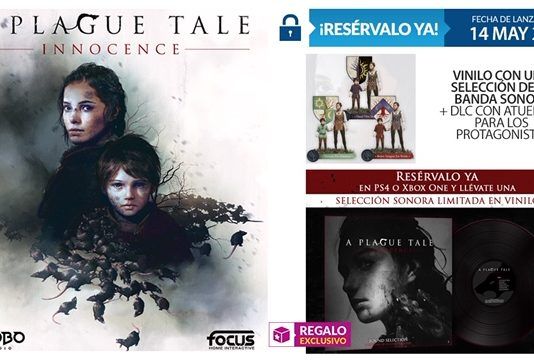 Reserva ya A Plague Tale: Innocence en GAME para llevarte gratis un vinilo de su banda sonora