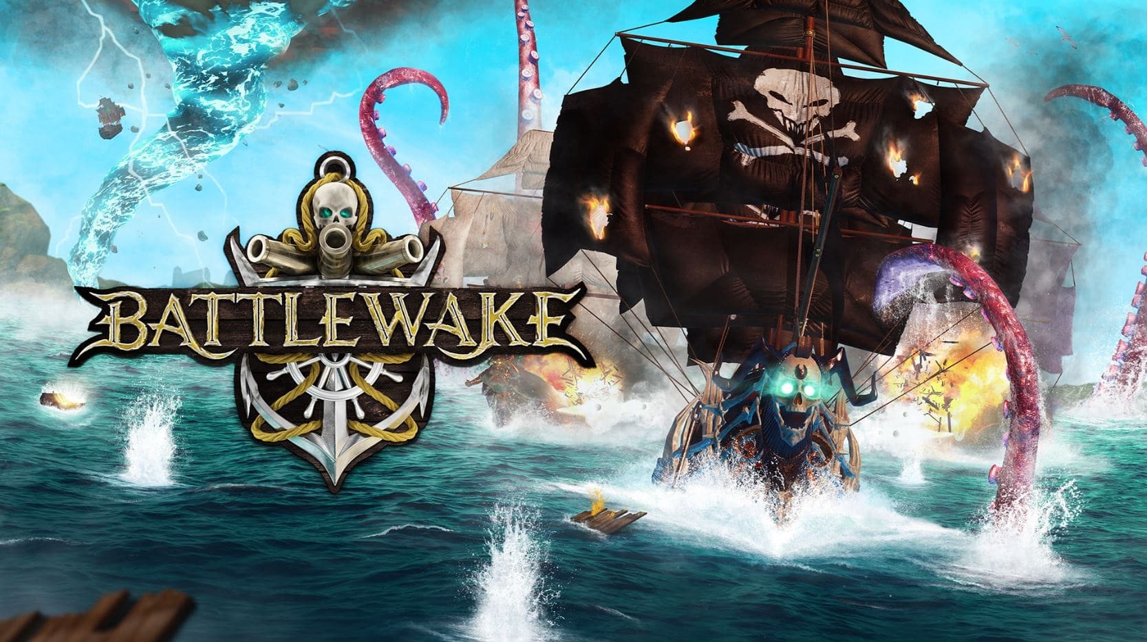 Prueba el juego pirata realidad virtual Battlewake con su para